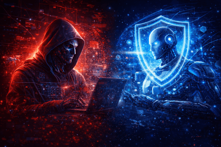 The AI–Cyber Paradox: How Artificial Intelligence Is Simultaneously the Greatest Cybersecurity Threat and the Most Powerful Defense