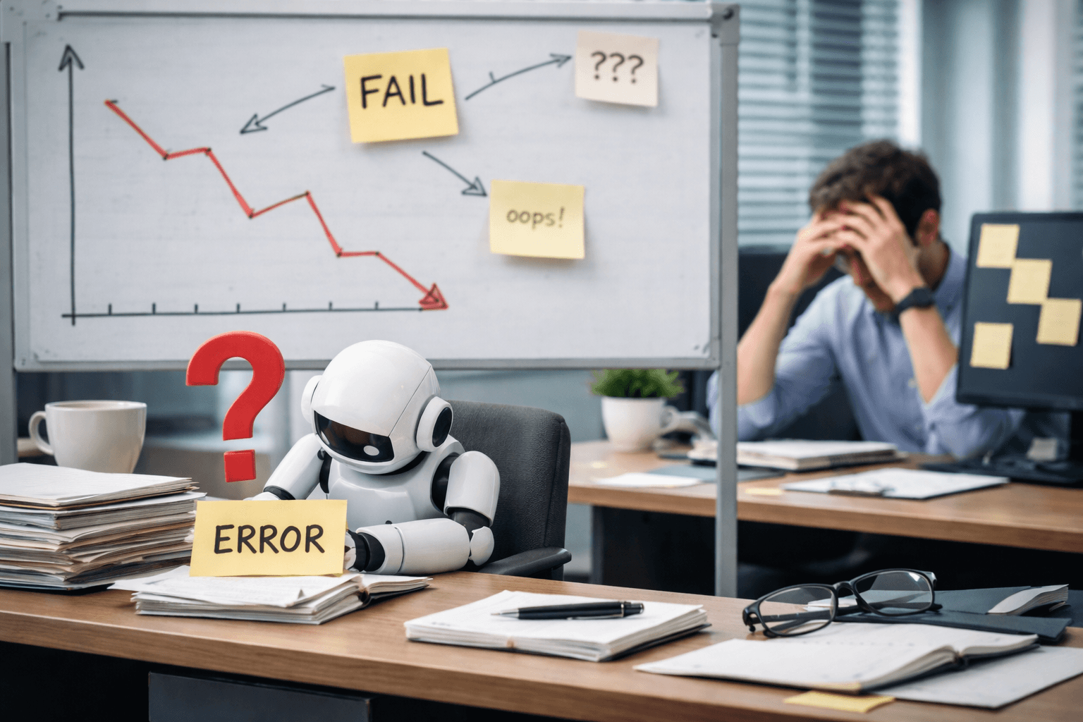 Enterprise AI Agents are failing to deliver results, as per reports.