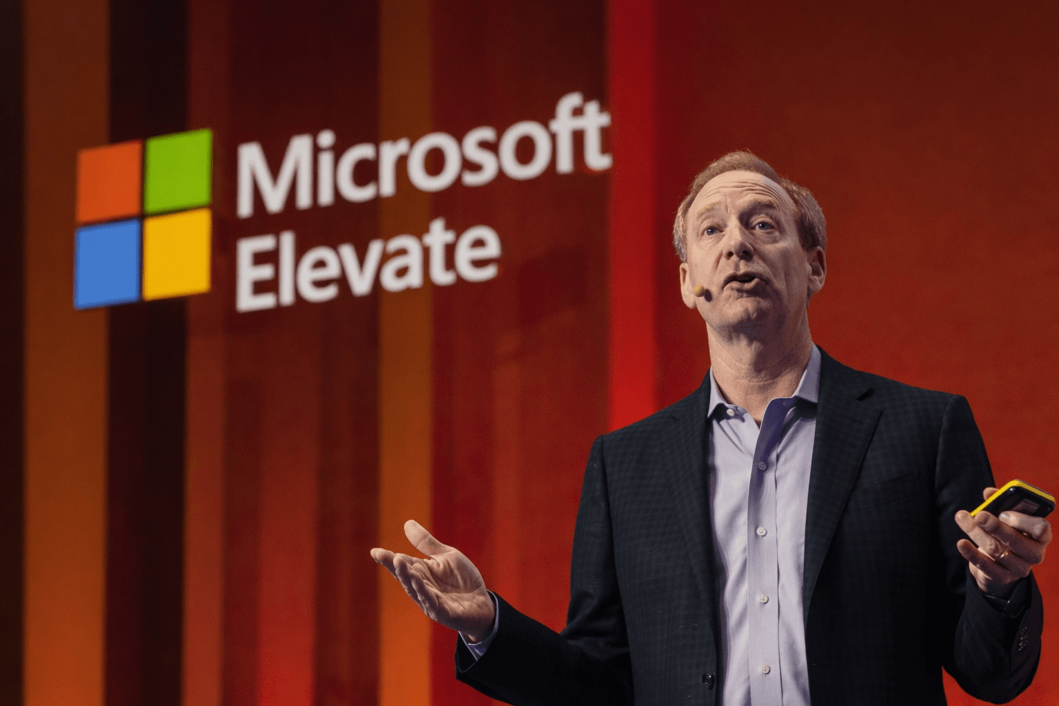 Microsoft Vice Chair Brad Smith launches elevate for educators