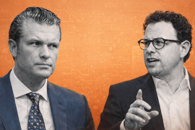 pete hegseth and Dario Amodei