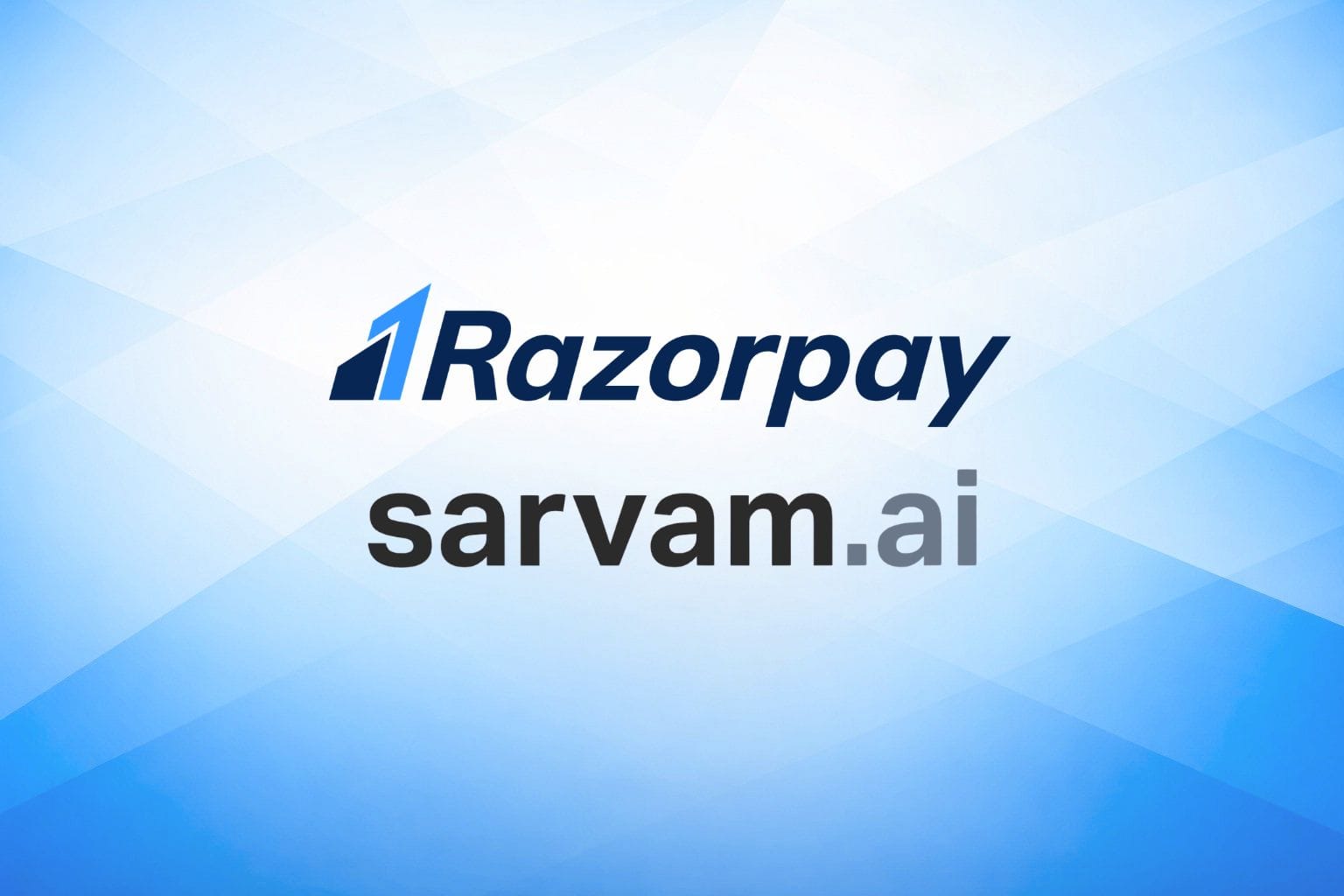 Razorpay and Sarvam AI logos
