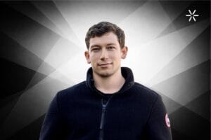 VeryAI founder and logo