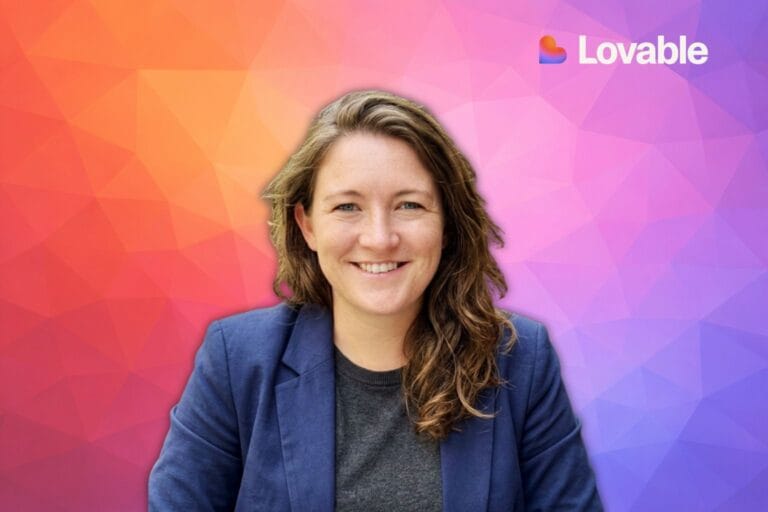 Whitney Menarcheck and Lovable logo