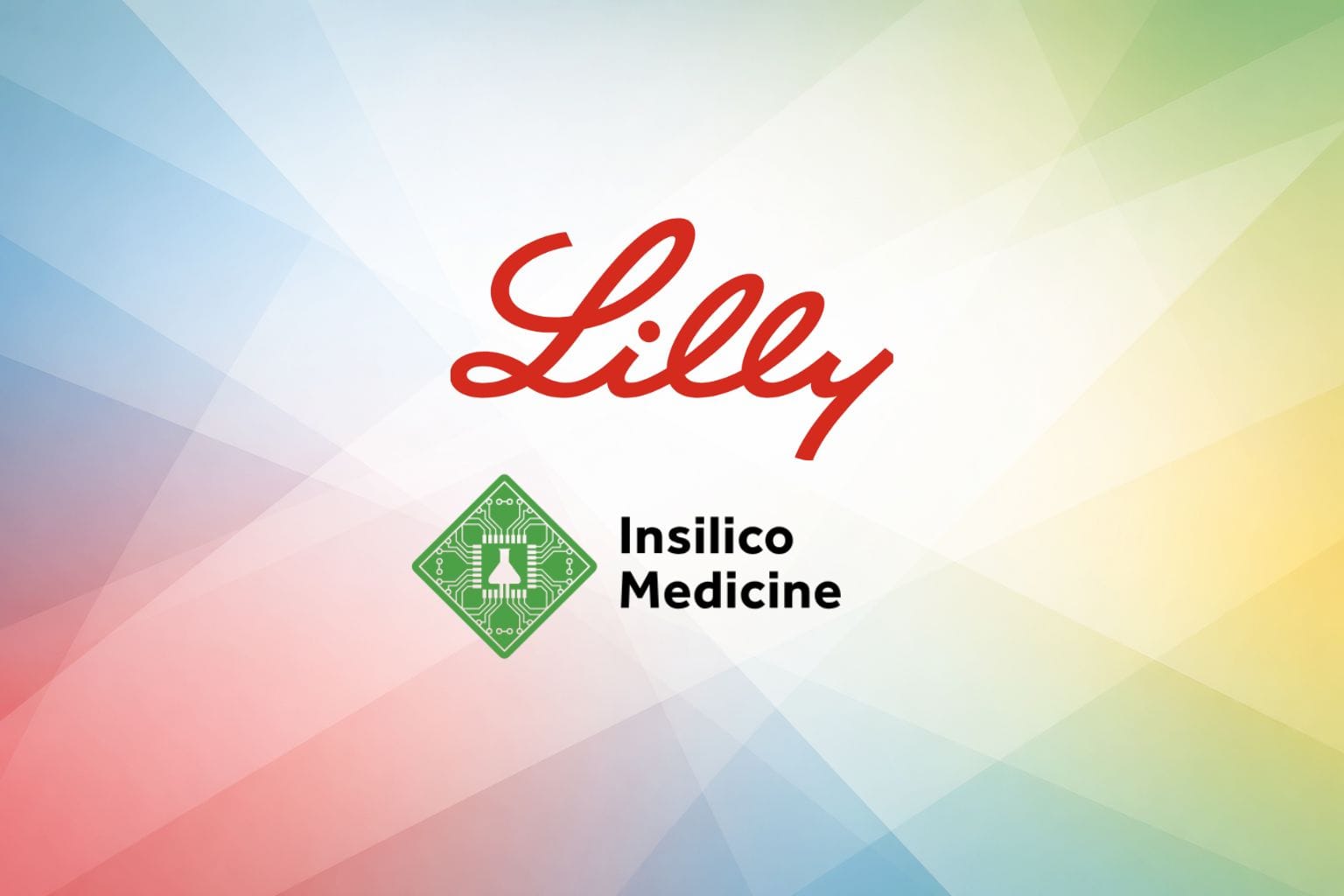 Lilly and Insilico logo