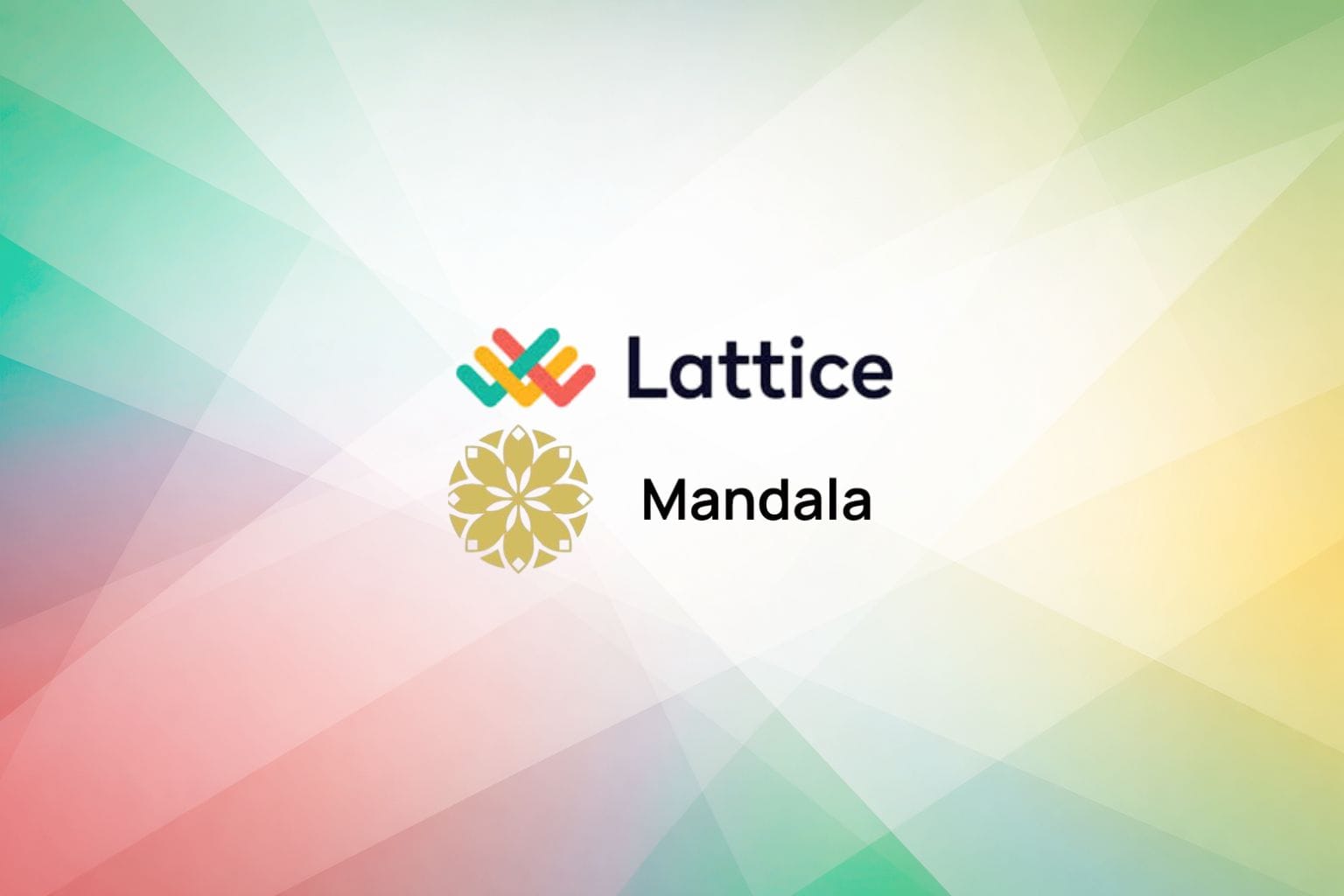Lattice & Mandala logo