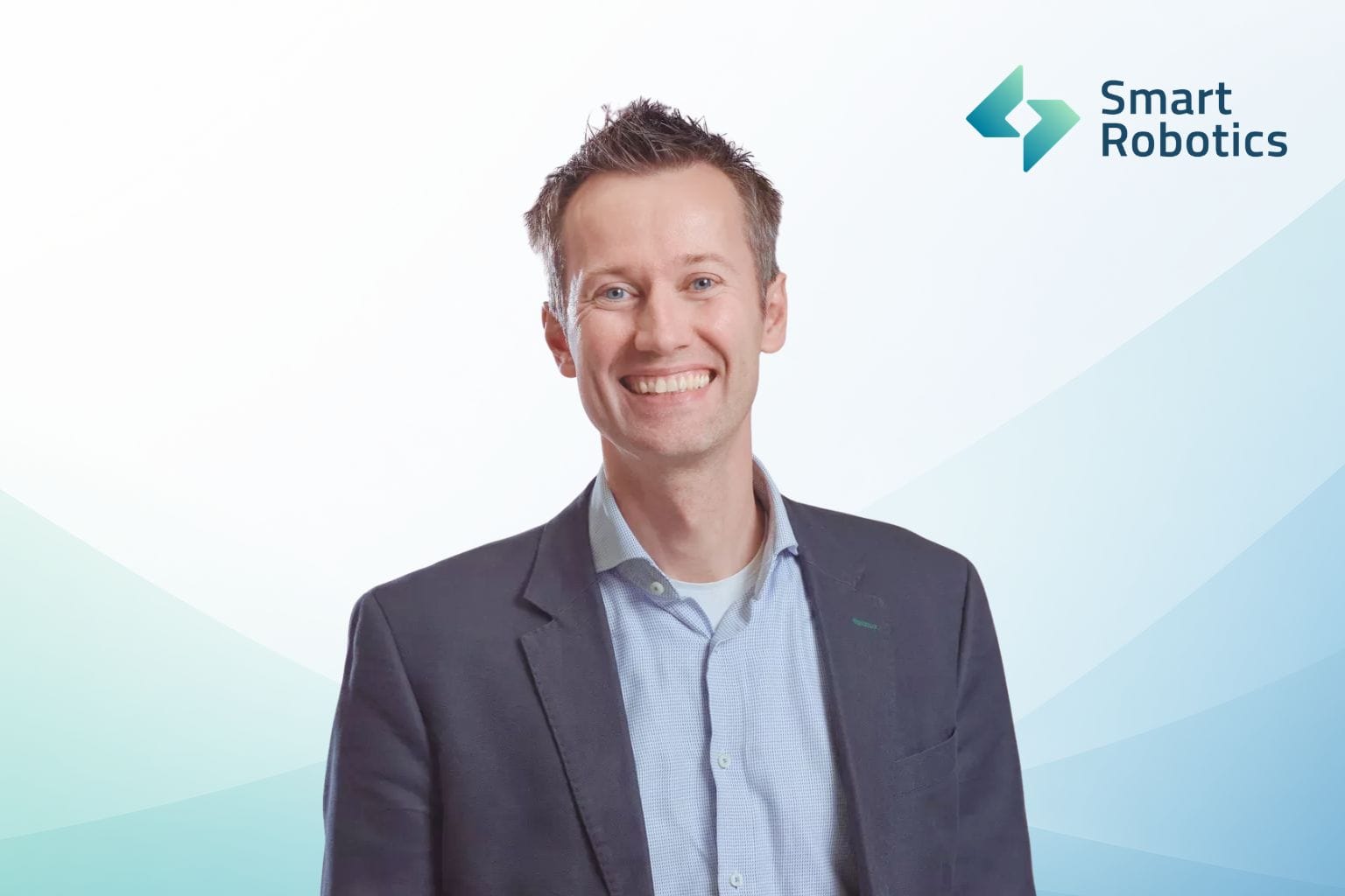 Smart Robotics logo and founder
