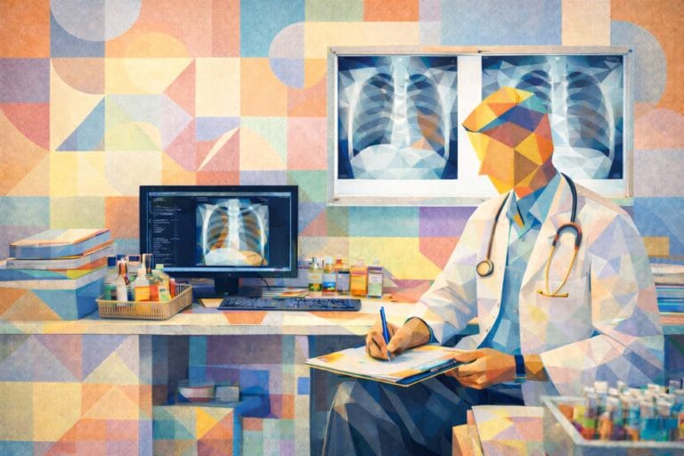 Geometric representation of hospital in rural India