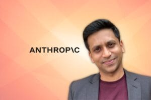 Anthropic logo and Amlan Mohanty