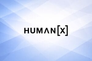 Logo of HumanX