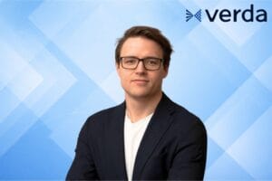 Verda founder and logo image