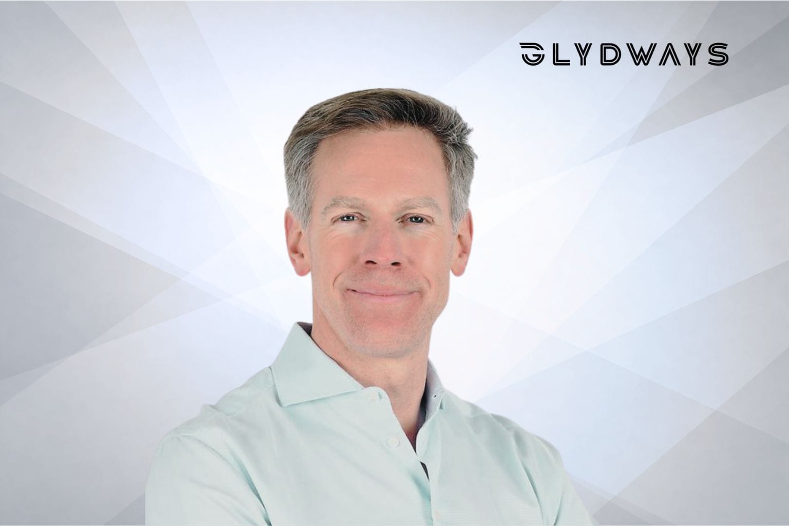 Glydways logo and founder pic