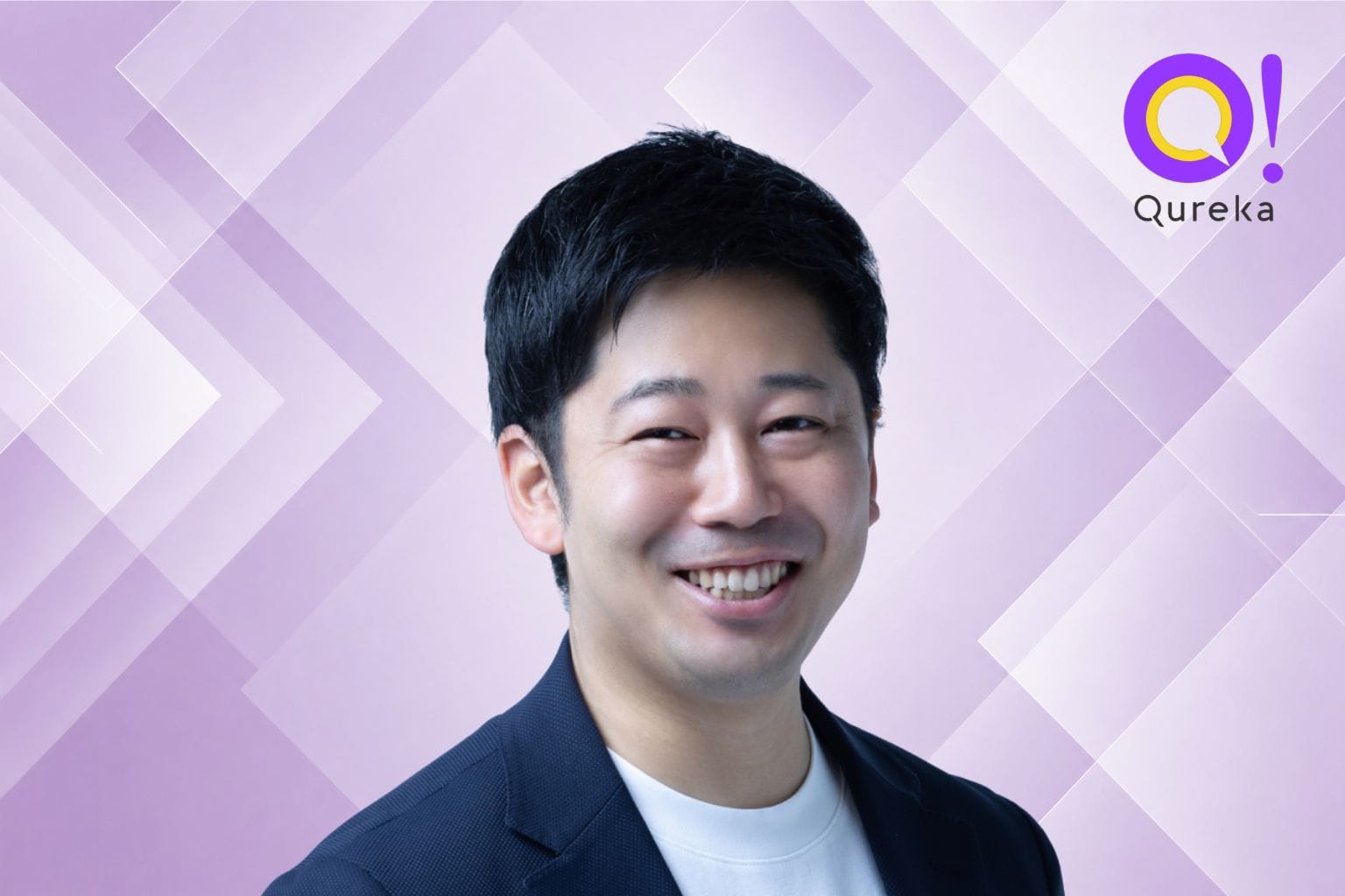 CEO Yuta Madate and Qureka logo