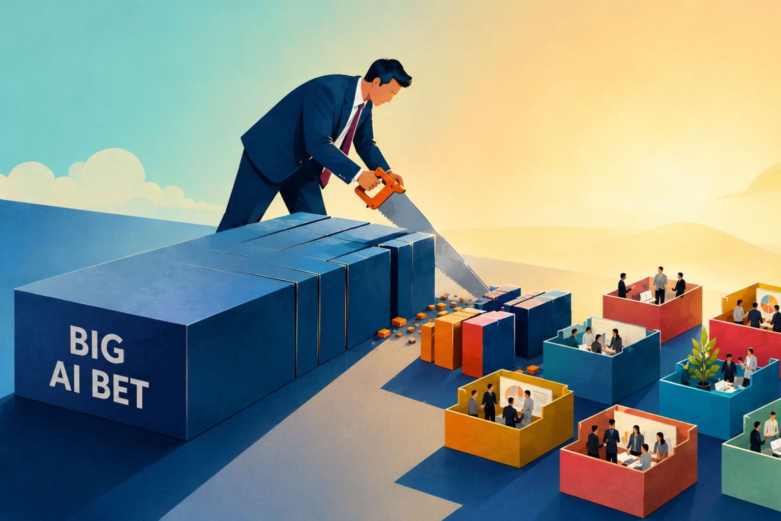 The End of the Big Bet: Why 2026 AI Budgets are Going Small